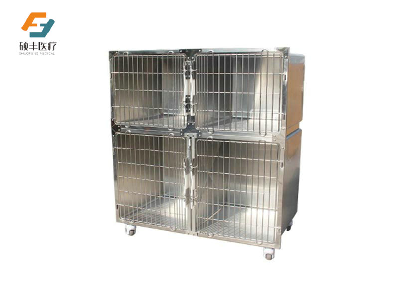 不鏽鋼（gāng）寵物幹式籠（無網無（wú）盤）