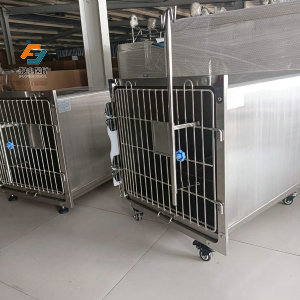 單（dān）個不鏽鋼寵物貓籠狗籠